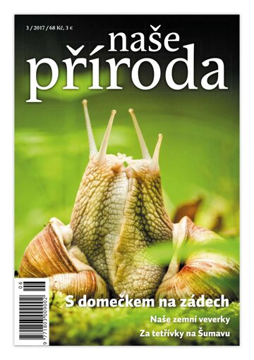 Obálka e-magazínu Naše příroda 3/2017