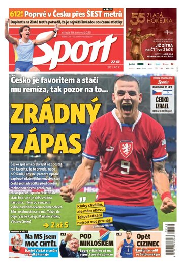 Obálka e-magazínu Sport 28.6.2023