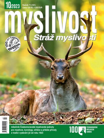 Obálka e-magazínu Myslivost 10/2023