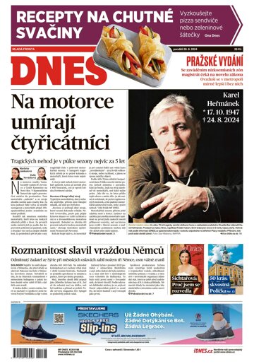 Obálka e-magazínu MF Dnes 26.8.2024