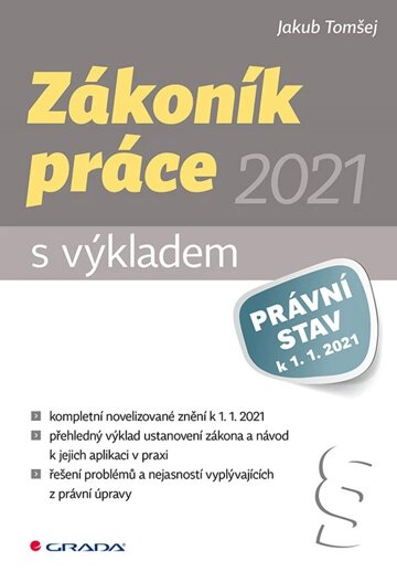 Obálka knihy Zákoník práce 2021 - s výkladem