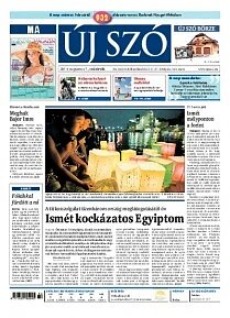 Obálka e-magazínu Új Szó 7.8.2014