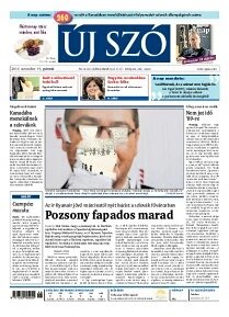 Obálka e-magazínu Új Szó 14.11.2014