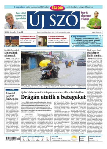 Obálka e-magazínu Új Szó 9.12.2014