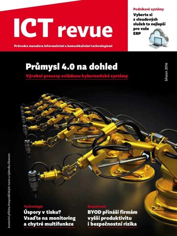 Obálka e-magazínu Hospodářské noviny - příloha 066 - 6.4.2016 příloha ICT revue