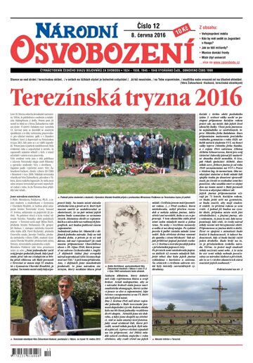 Obálka e-magazínu Národní Osvobození 12/2016