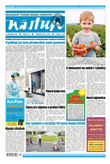 Obálka e-magazínu Nástup 23/2016