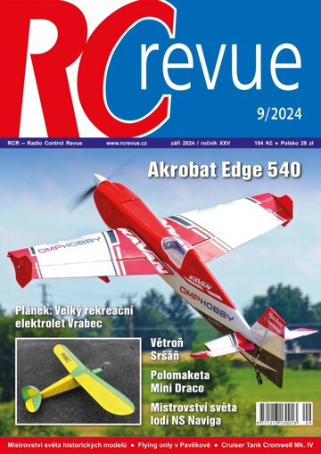 Obálka e-magazínu RC revue 9/2024