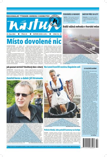 Obálka e-magazínu Nástup 43/24