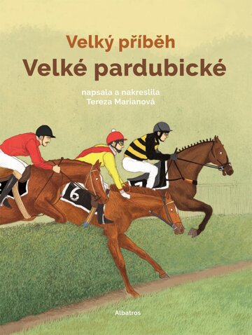 Obálka knihy Velký příběh Velké pardubické