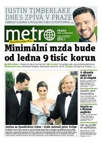 Obálka e-magazínu deník METRO 3.6.2014