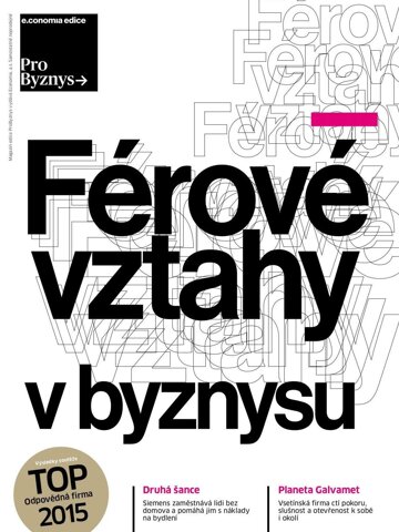 Obálka e-magazínu Hospodářské noviny - příloha 204 - 21.10.2015 Pro Byznys