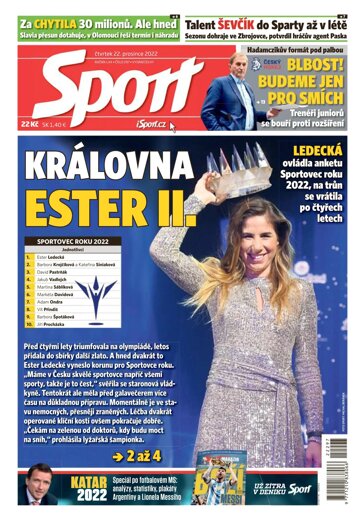 Obálka e-magazínu Sport 22.12.2022