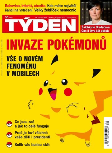 Obálka e-magazínu Týden 30/2016