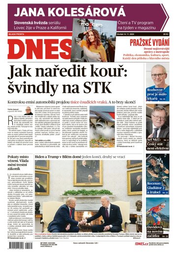 Obálka e-magazínu MF Dnes 14.11.2024