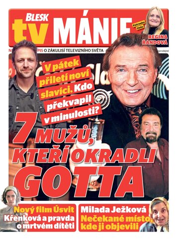 Obálka e-magazínu Blesk Tv manie 23.11.2024