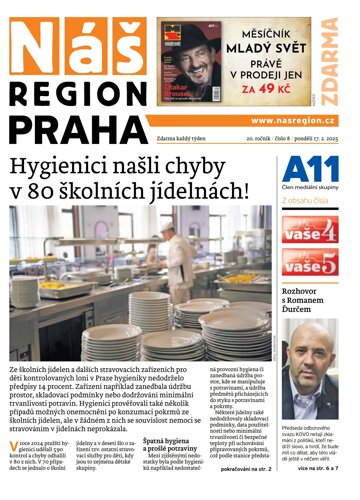 Obálka e-magazínu Náš Region - Praha 8/2025