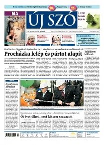 Obálka e-magazínu Új Szó 28.3.2014