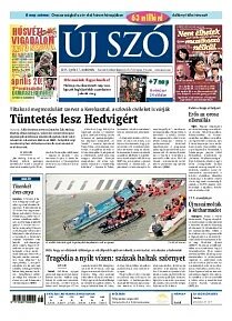 Obálka e-magazínu Új Szó 17.4.2014