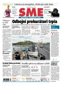 Obálka e-magazínu SME 18.8.2014