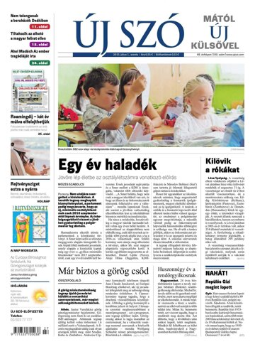 Obálka e-magazínu Új Szó 1.7.2015