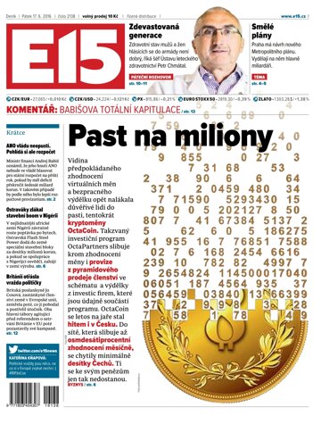 Obálka e-magazínu E15 17.6.2016