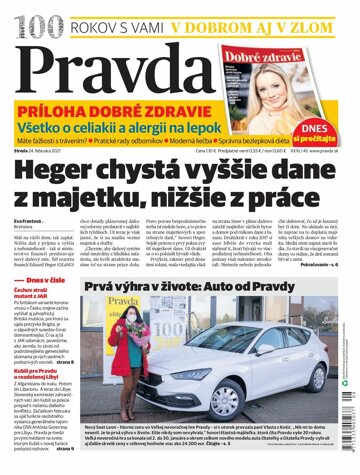 Obálka e-magazínu Pravda 24. 2. 2021