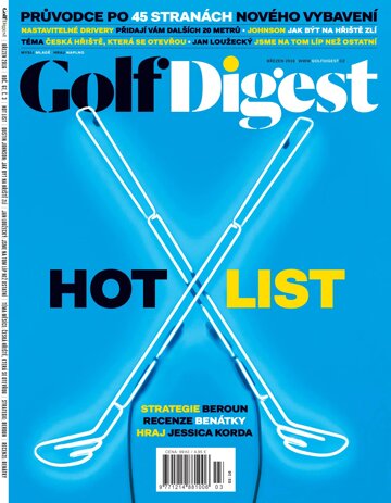 Obálka e-magazínu Golf Digest C&S 3/2016