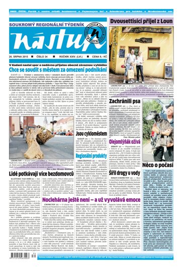 Obálka e-magazínu Nástup 34/2015