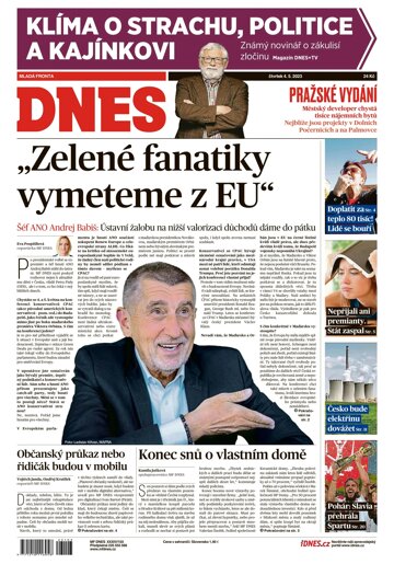 Obálka e-magazínu MF Dnes 4.5.2023