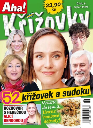 Obálka e-magazínu Aha! křížovky 8/2024