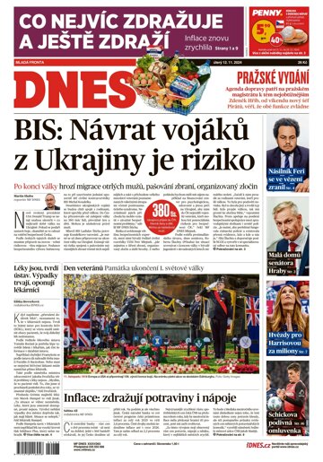 Obálka e-magazínu MF Dnes 12.11.2024