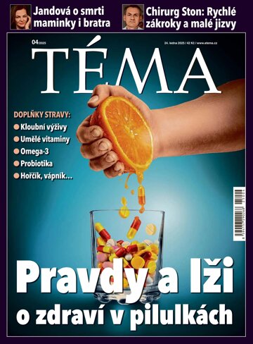 Obálka e-magazínu TÉMA 24.1.2025