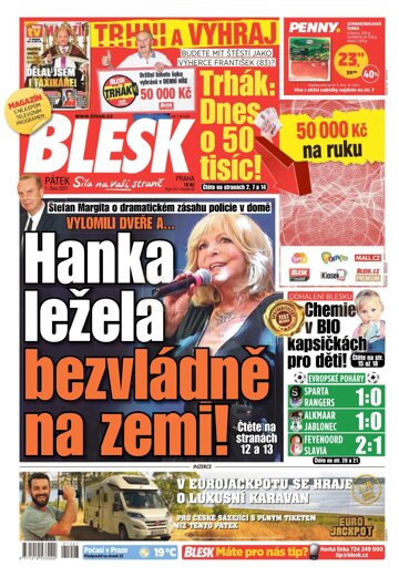 Obálka e-magazínu Blesk 1.10.2021