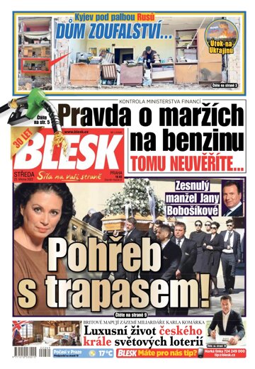 Obálka e-magazínu Blesk 23.3.2022