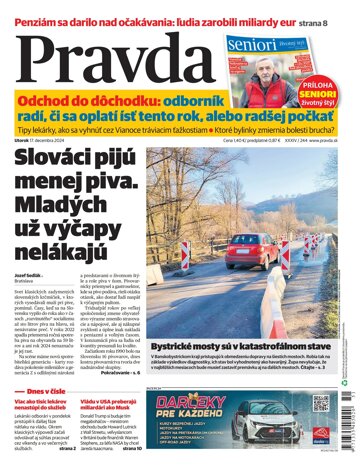 Obálka e-magazínu Pravda 17. 12. 2024