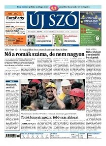 Obálka e-magazínu Új Szó 15.5.2014