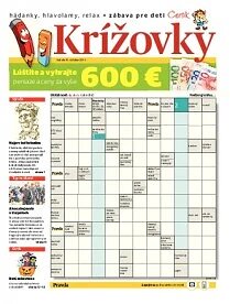 Obálka e-magazínu Krížovky 18.10.2014