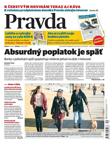 Obálka e-magazínu Pravda 4.3.2017