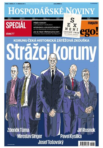 Obálka e-magazínu Hospodářské noviny 055 - 17.3.2017