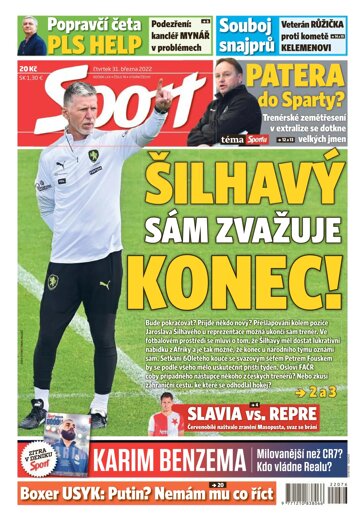 Obálka e-magazínu Sport 31.3.2022