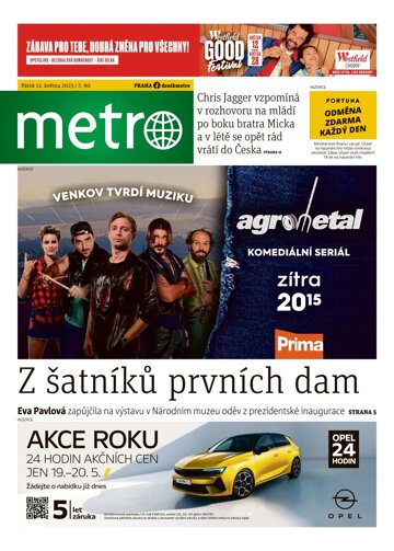 Obálka e-magazínu deník METRO 12.5.2023