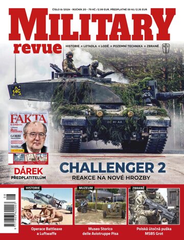Obálka e-magazínu Military revue 8/2024