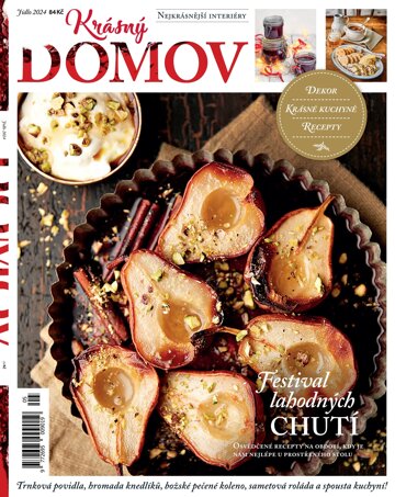 Obálka e-magazínu Krásný domov Jídlo 2024