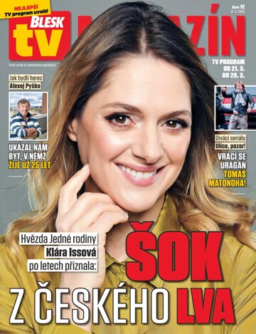 Obálka e-magazínu Blesk Tv magazín - 21.03.2025