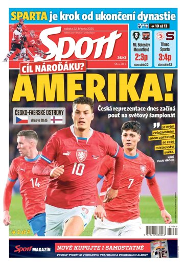 Obálka e-magazínu Sport 22.3.2025