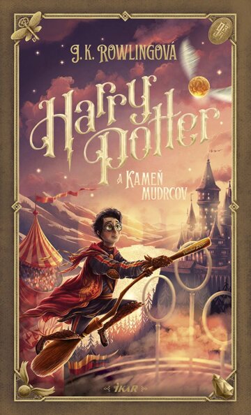 Obálka knihy Harry Potter a Kameň mudrcov