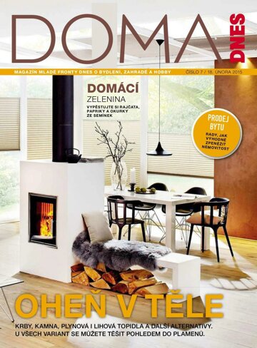 Obálka e-magazínu Doma DNES Magazín - 18.2.2015