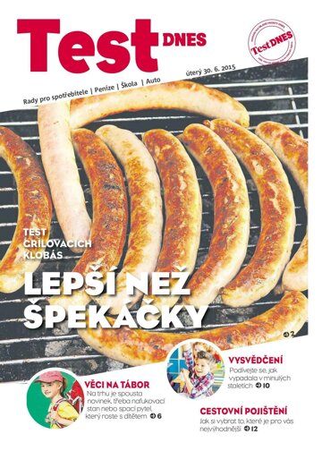 Obálka e-magazínu TEST DNES - 30.6.2015