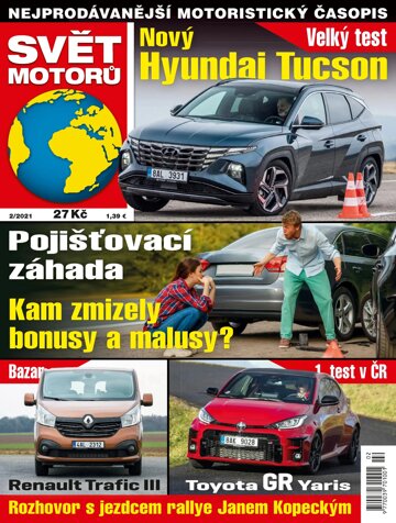 Obálka e-magazínu Svět motorů 2/2021